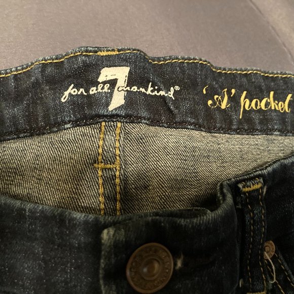 7 for all mankind 'A' Pocket Jeans - Picture 4 of 7